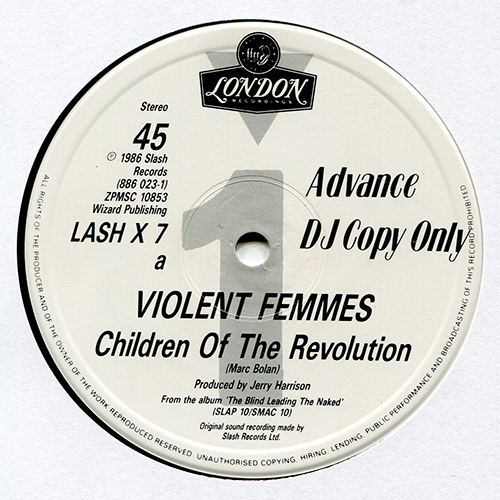 Children Of The Revolution cover